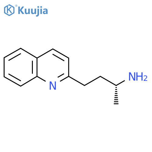 (2R)-4-(quinolin-2-yl)butan-2-amine structure