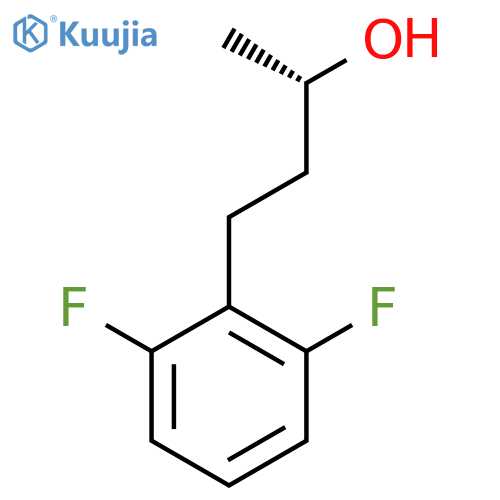 (2S)-4-(2,6-difluorophenyl)butan-2-ol structure