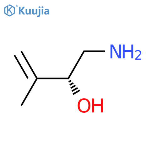 (2R)-1-amino-3-methylbut-3-en-2-ol structure