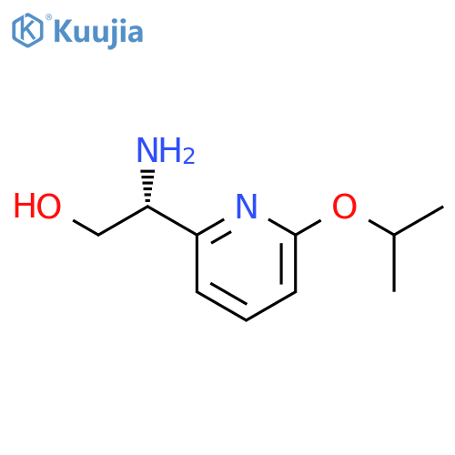 (2R)-2-amino-2-6-(propan-2-yloxy)pyridin-2-ylethan-1-ol structure