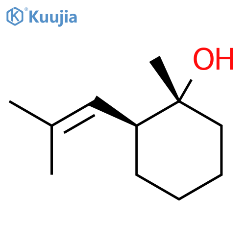 rac-(1R,2S)-1-methyl-2-(2-methylprop-1-en-1-yl)cyclohexan-1-ol structure