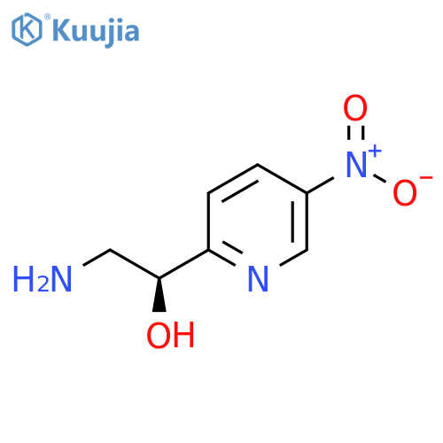 (1S)-2-amino-1-(5-nitropyridin-2-yl)ethan-1-ol structure