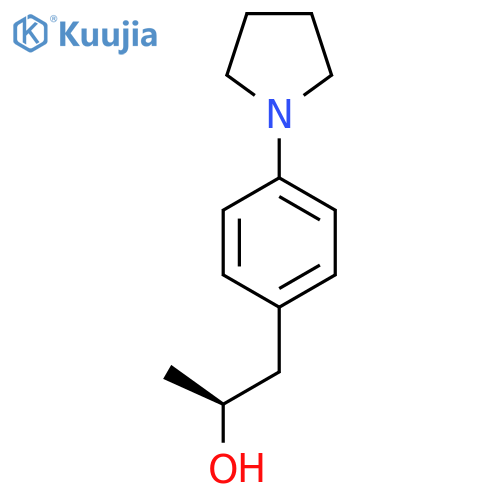 (2S)-1-4-(pyrrolidin-1-yl)phenylpropan-2-ol structure