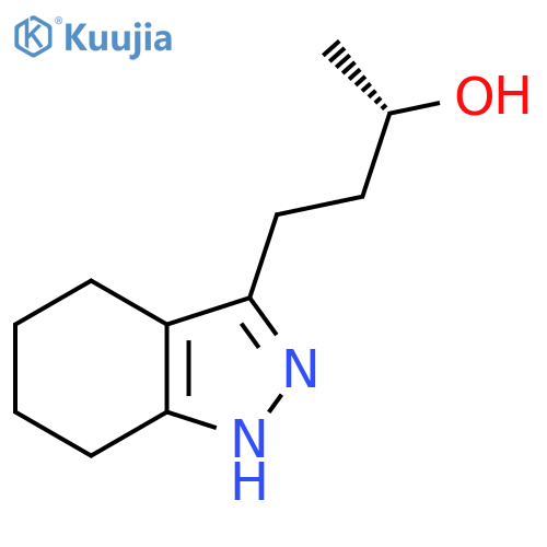 (2S)-4-(4,5,6,7-tetrahydro-1H-indazol-3-yl)butan-2-ol structure