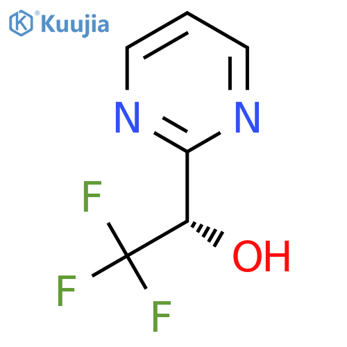 (1S)-2,2,2-trifluoro-1-(pyrimidin-2-yl)ethan-1-ol structure