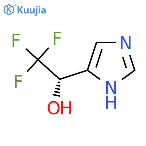 (1S)-2,2,2-trifluoro-1-(1H-imidazol-5-yl)ethan-1-ol structure