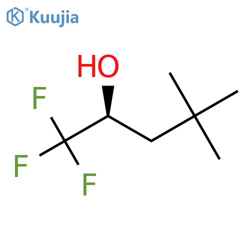 (2S)-1,1,1-trifluoro-4,4-dimethylpentan-2-ol structure