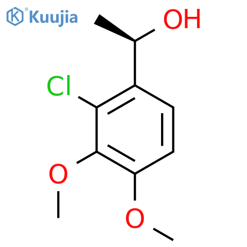 (1R)-1-(2-chloro-3,4-dimethoxyphenyl)ethan-1-ol structure