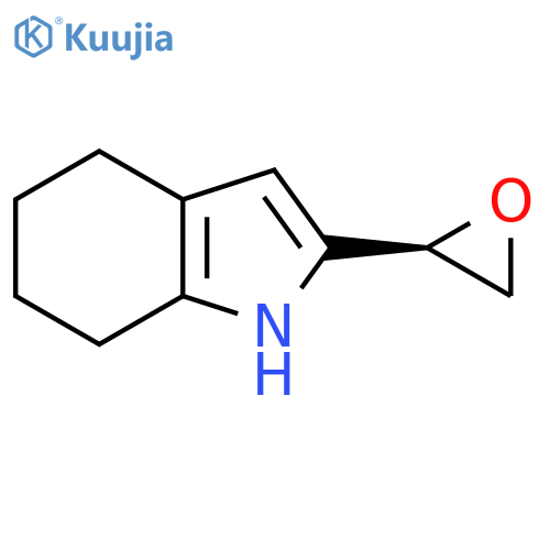2-(2R)-oxiran-2-yl-4,5,6,7-tetrahydro-1H-indole structure