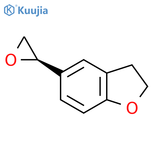 5-(2R)-oxiran-2-yl-2,3-dihydro-1-benzofuran structure