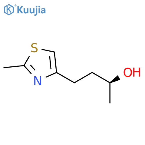 (2S)-4-(2-methyl-1,3-thiazol-4-yl)butan-2-ol structure