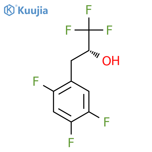 (2R)-1,1,1-trifluoro-3-(2,4,5-trifluorophenyl)propan-2-ol structure