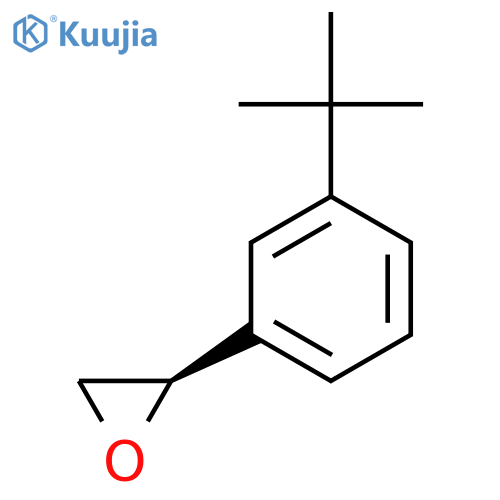 (2R)-2-(3-tert-butylphenyl)oxirane structure