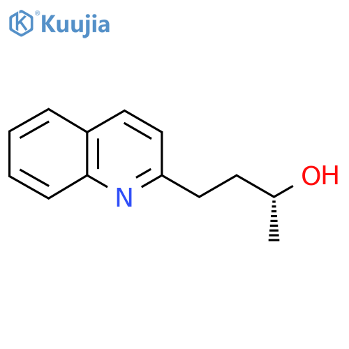 (2R)-4-(quinolin-2-yl)butan-2-ol structure