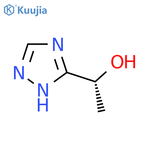 (1R)-1-(1H-1,2,4-triazol-3-yl)ethan-1-ol structure