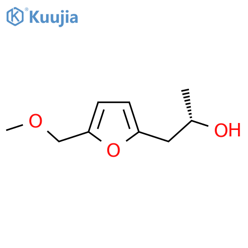 (2S)-1-5-(methoxymethyl)furan-2-ylpropan-2-ol structure