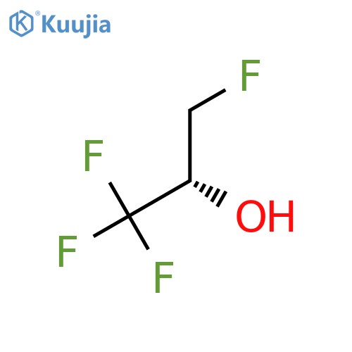 (2S)-1,1,1,3-tetrafluoropropan-2-ol structure