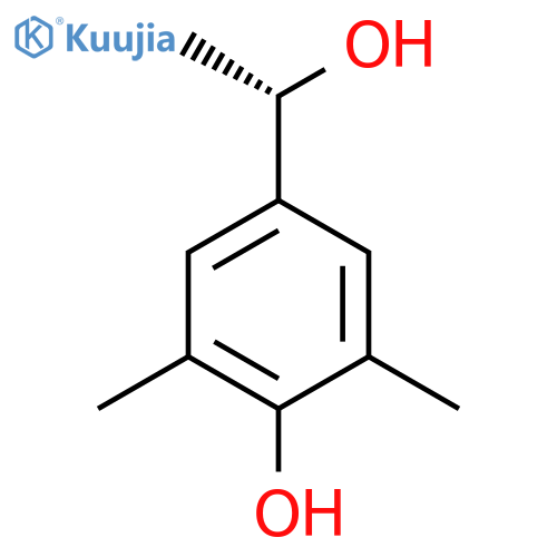 4-(1S)-1-hydroxyethyl-2,6-dimethylphenol structure