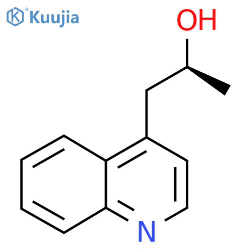 (2S)-1-(quinolin-4-yl)propan-2-ol structure