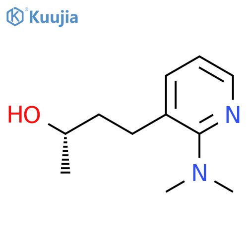 (2S)-4-2-(dimethylamino)pyridin-3-ylbutan-2-ol structure