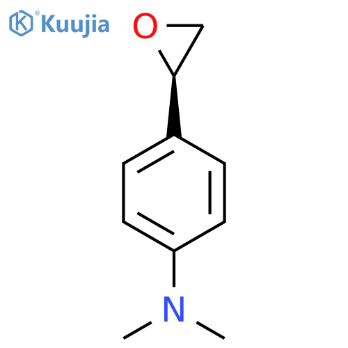 N,N-dimethyl-4-(2R)-oxiran-2-ylaniline structure