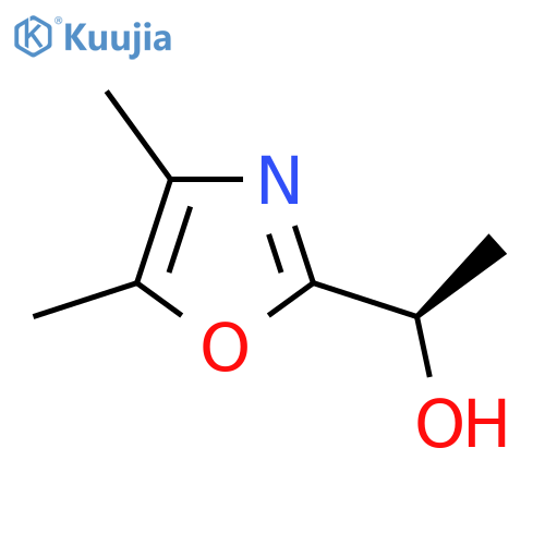 (1R)-1-(dimethyl-1,3-oxazol-2-yl)ethan-1-ol structure