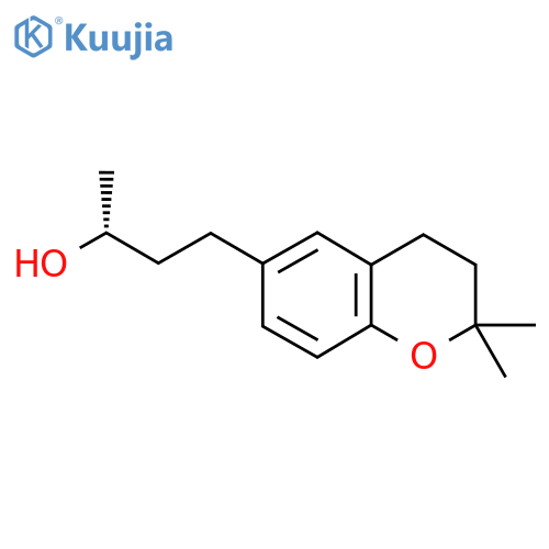 (2R)-4-(2,2-dimethyl-3,4-dihydro-2H-1-benzopyran-6-yl)butan-2-ol structure