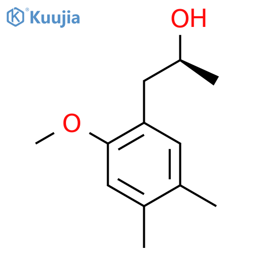 (2S)-1-(2-methoxy-4,5-dimethylphenyl)propan-2-ol structure