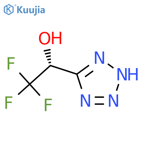 (1R)-2,2,2-trifluoro-1-(1H-1,2,3,4-tetrazol-5-yl)ethan-1-ol structure