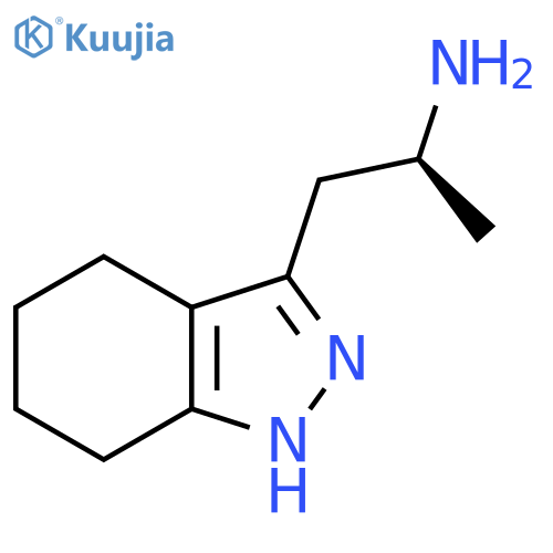 (2S)-1-(4,5,6,7-tetrahydro-1H-indazol-3-yl)propan-2-amine structure