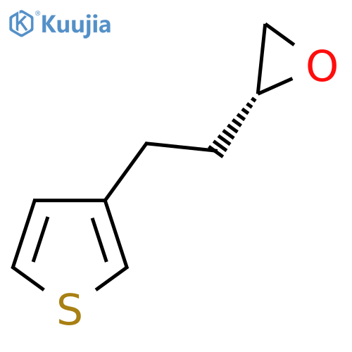 (2R)-2-2-(thiophen-3-yl)ethyloxirane structure