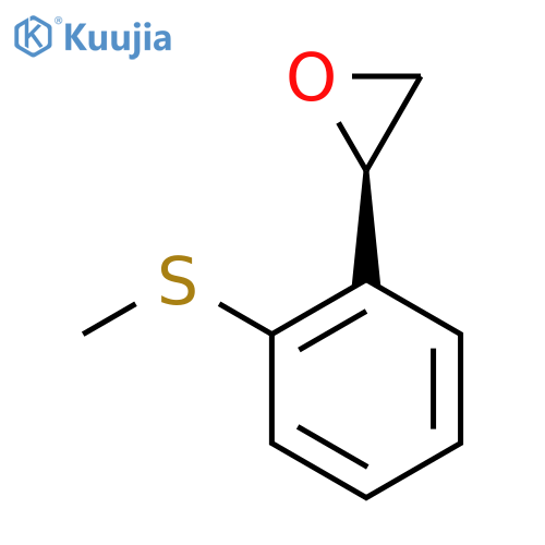 (2R)-2-2-(methylsulfanyl)phenyloxirane structure