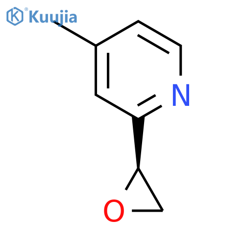 4-methyl-2-[(2S)-oxiran-2-yl]pyridine structure