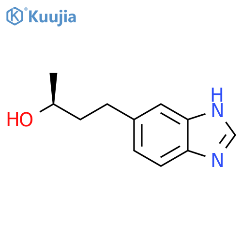 (2S)-4-(1H-1,3-benzodiazol-5-yl)butan-2-ol structure