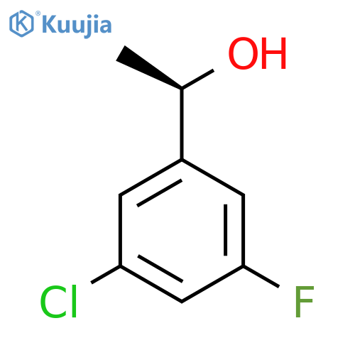 (1R)-1-(3-chloro-5-fluorophenyl)ethan-1-ol structure