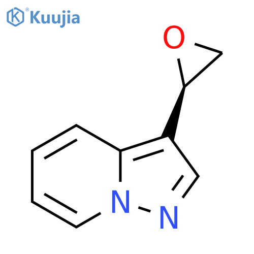 3-(2R)-oxiran-2-ylpyrazolo1,5-apyridine structure