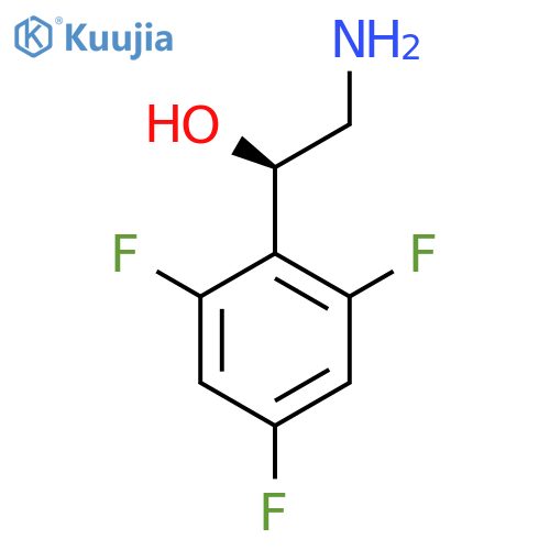 (1R)-2-amino-1-(2,4,6-trifluorophenyl)ethan-1-ol structure
