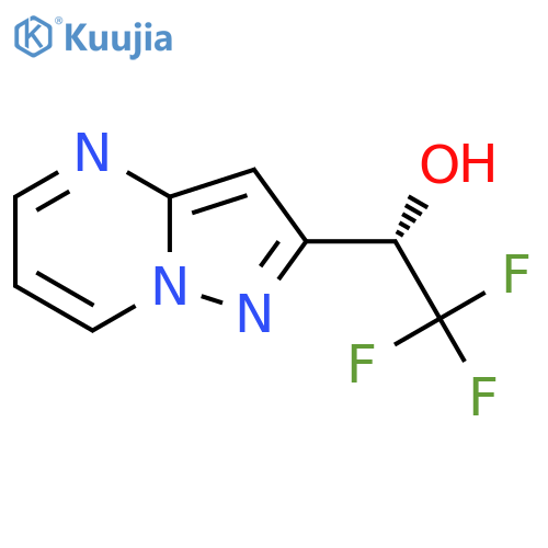 (1S)-2,2,2-trifluoro-1-{pyrazolo1,5-apyrimidin-2-yl}ethan-1-ol structure