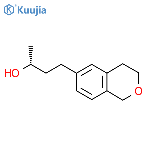 (2R)-4-(3,4-dihydro-1H-2-benzopyran-6-yl)butan-2-ol structure