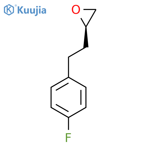 (2R)-2-2-(4-fluorophenyl)ethyloxirane structure