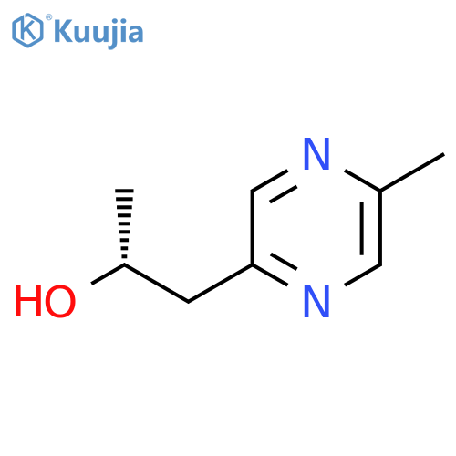 (2R)-1-(5-methylpyrazin-2-yl)propan-2-ol structure