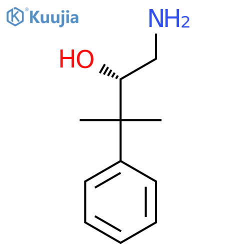 (2S)-1-amino-3-methyl-3-phenylbutan-2-ol structure