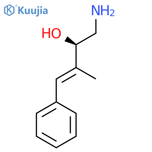 (2R)-1-amino-3-methyl-4-phenylbut-3-en-2-ol structure