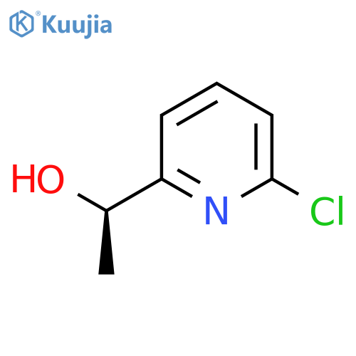 (1R)-1-(6-chloropyridin-2-yl)ethan-1-ol structure