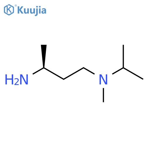 (3S)-3-aminobutyl(methyl)(propan-2-yl)amine structure