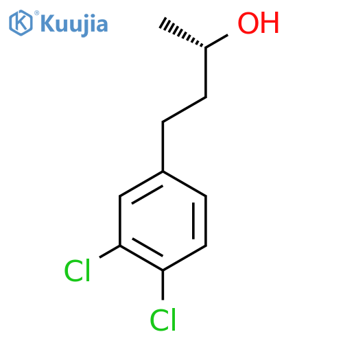 (2S)-4-(3,4-dichlorophenyl)butan-2-ol structure