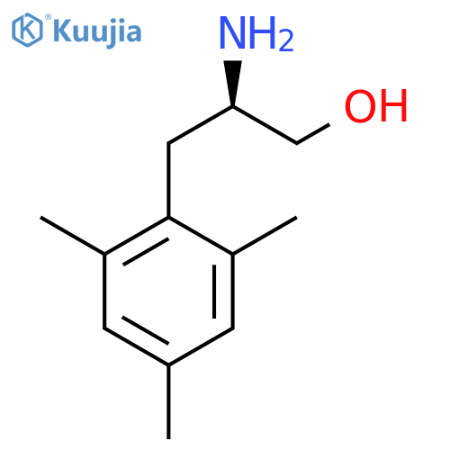 (2R)-2-amino-3-(2,4,6-trimethylphenyl)propan-1-ol structure