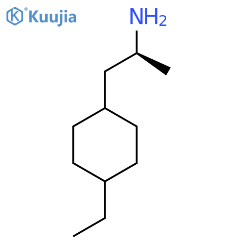 (2S)-1-(4-ethylcyclohexyl)propan-2-amine structure