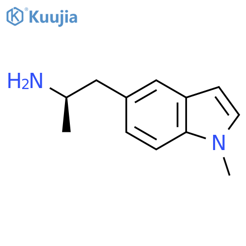(2R)-1-(1-methyl-1H-indol-5-yl)propan-2-amine structure
