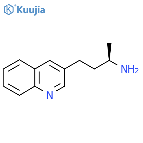 (2R)-4-(quinolin-3-yl)butan-2-amine structure